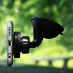 Wholesale Universal Magnetic Quick Snap Windshield and Dashboard Car Mount Holder GreenBox (Black)